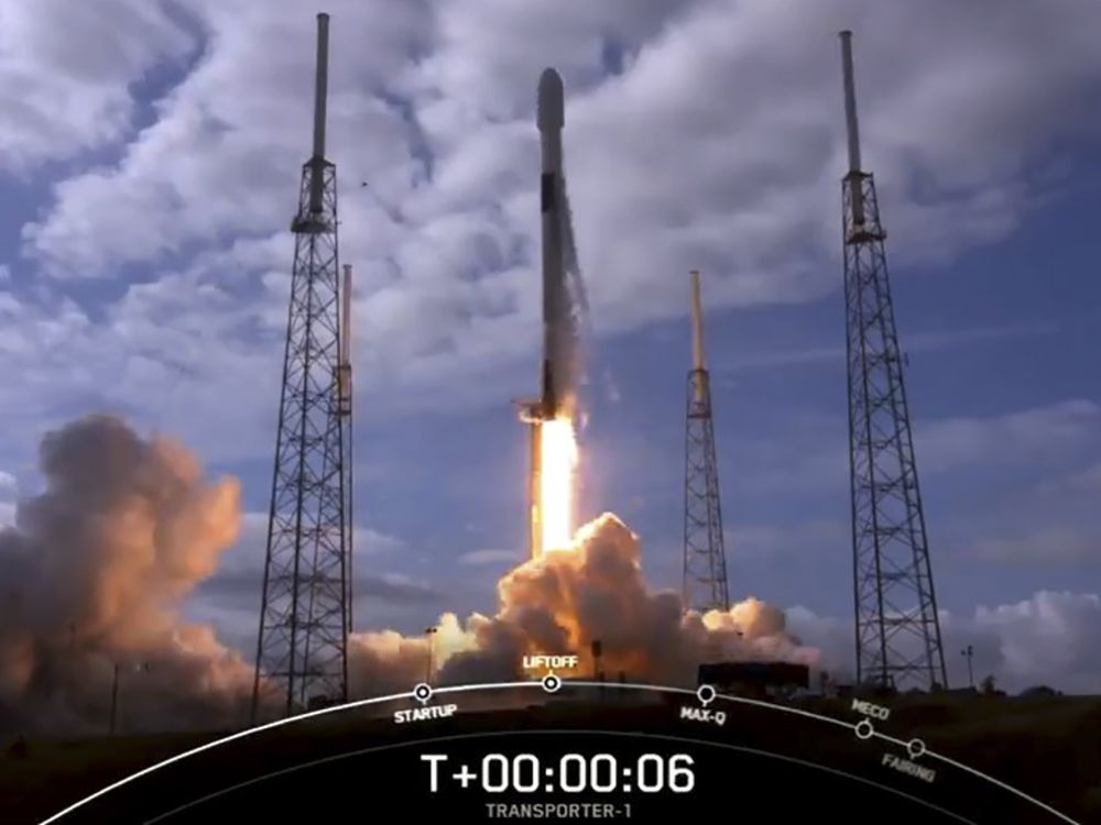 Cosmic Rideshare: SpaceX Launches Record 143 Spacecraft On Single ...