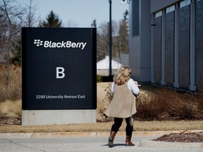 BlackBerry's headquarters in Waterloo, Ont.