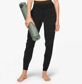Who has the beyond the studio joggers? Are they stretchy? Comfy? Just got a  job at a trampoline park and looking for pants to wear to work - any other  recommendations for