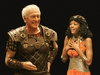 Christopher Plummer and Nikki M. James in the Stratford Festival’s production of Caesar and Cleopatra.