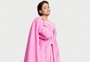 Faux Fur Robe, the comfiest of them all.