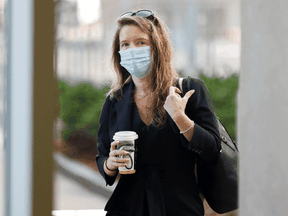 A list with potential levers Canada could use in its struggle to get N95 masks from the U.S. was sent to Katie Telford, the prime minister’s chief of staff, above, prior to a phone call with Donald Trump adviser Jared Kushner, Canadian documents reveal.