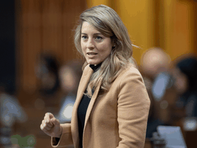 Official Languages Minister Mélanie Joly: "French is a minority language in this country, and the Government of Canada recognizes the need to intervene vigorously to counter and remedy its decline."