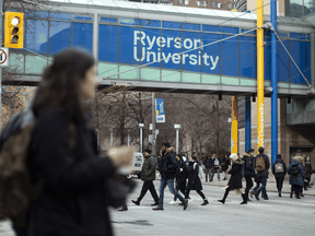 The Ryerson University campus in downtown Toronto.