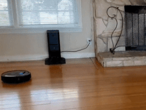 A reddit user posted this timelapse video of a Roomba spinning and struggling to find its dock.