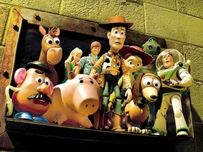 Mr. Potato Head appears with his pals in Disney's Toy Story 3.