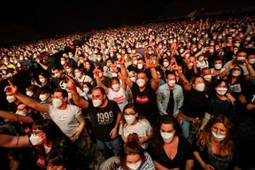 People who attended the rock concert in Barcelona gave permission to the city's health authorities to notify the infection diseases experts if they contracted COVID-19 at the show.