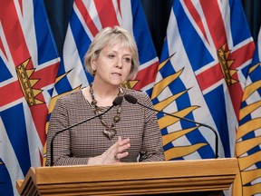 B.C. provincial health officer Dr. Bonnie Henry provides an update on COVID-19 on March 22, 2021.