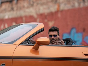 Wait, did he just Grand Theft that auto? Frank Grillo in Boss Level.