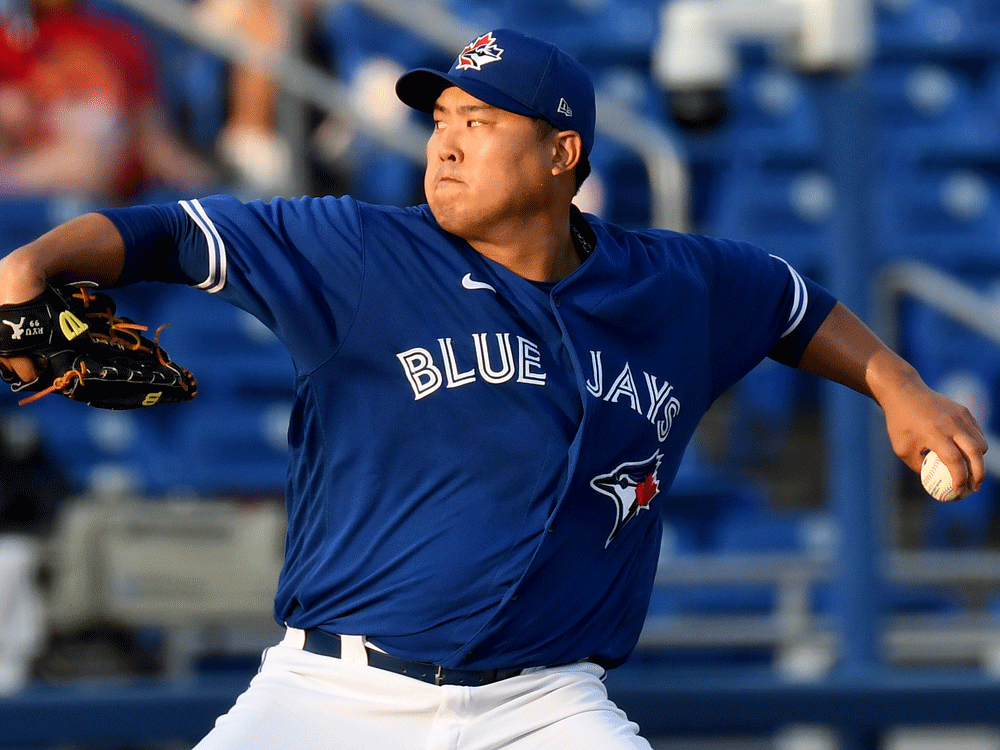 Blue Jays send Nate Pearson back to triple-A after shaky season debut