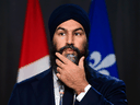 NDP Leader Jagmeet Singh is critical of the proposed Rogers-Shaw merger.