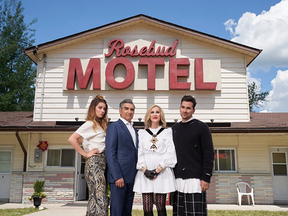 The Rosebud Motel, which features in every episode of Schitt's Creek, is actually called the Hockley Motel and is located in Mono, Ont.