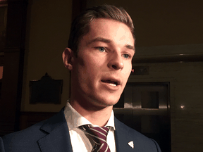 Ontario MPP Sam Oosterhoff is under fire for “affiliating himself with a group that has compared abortion to the Holocaust,” as Global News put it.