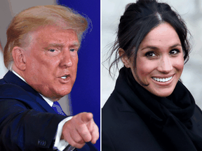 2024 rivals? Donald Trump and Meghan Markle.