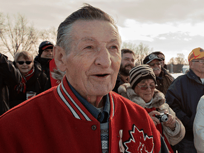 Walter Gretzky at an event in his hometown of Canning, Ontario, in 2016.