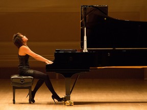 The "titantically gifted" classical pianist Yuja Wang is a favourite of Rex Murphy's.