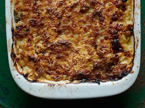 Fennel and Berkswell gratin from Towpath