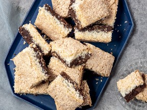 Macaroon brownies from Jew-ish