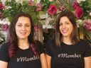 Annie Bertrand and Jordana Zabitsky are the founders of Mothers Mary. PHOTO BY MOTHERS MARY