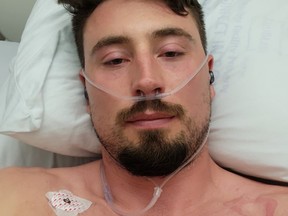 Alex Kopacz, 31, a gold medal Olympian brakeman in men’s bobsled, was hospitalized with COVID-19.