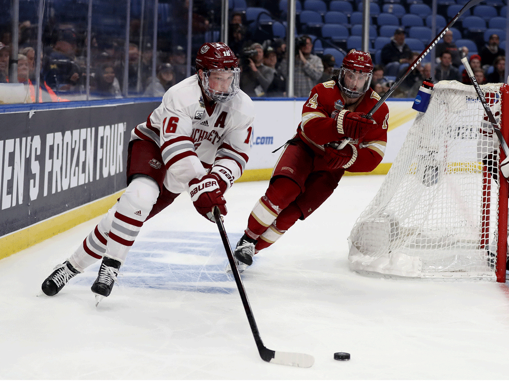 UMass hockey player Cale Makar set to make NHL debut with