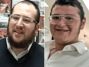 Canadian victims Shraga Gestetner, left, and Dovi Steinmetz.