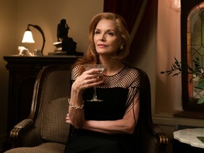 Snappy dialogue paired with red wine: Michelle Pfeiffer in French Exit.