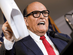 Federal prosecutors have been looking at Rudy Giuliani's business activities for nearly 1-1/2 years.