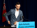 Stephen Lecce, Ontario Education Minister, has had a sudden change of mind on whether to close the province's school.