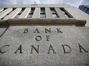 The Bank of Canada building in Ottawa.