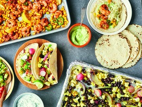 Cauliflower tacos from Sheet Pan Everything