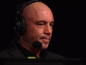 UFC commentator Joe Rogan at UFC 249 at VyStar Veterans Memorial Arena., May 9, 2020; Jacksonville, Florida.