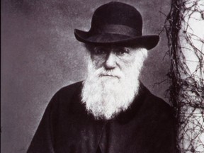 Naturalist Charles Darwin, famous for his theory on evolution.