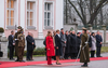 Governor General Julie Payette on a state visit to Estonia in 2019. It is a real timesaver when elected Canadian leaders don’t have to do this.