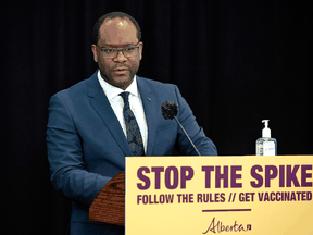 Alberta's Justice Minister Kaycee Madu: "My comments were wrong."