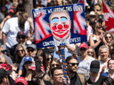 What you can do on a Saturday in Toronto, if the mood strikes you, is attend a flamboyantly illegal protest or march with absolute no fear of being arrested.