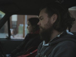 Sepideh Moafi and Clayne Crawford in The Killing of Two Lovers.
