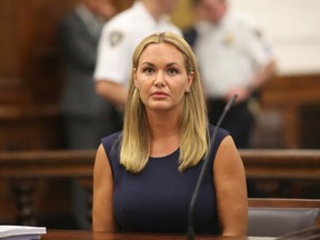 Vanessa Haydon Trump appears in Civil Supreme Court on July 26, 2018 in New York City. Donald Trump Jr. and his estranged wife Vanessa Trump appeared in court Thursday for the first hearing in their divorce proceedings.