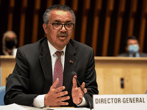 Tedros Adhanom Ghebreyesus, Director General of the World Health Organization.