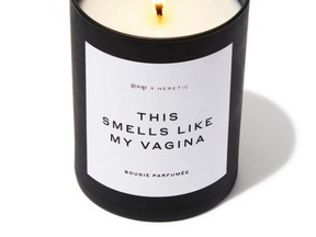 The candle costs US$ 75 and is currently sold out online.