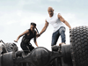 From left: Ramsey (Nathalie Emmanuel) and Dom (Vin Diesel) in F9.