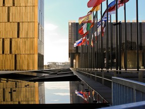 European Court of Justice in Luxembourg, Germany, 2015.