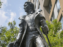 There have been calls to remove the statue of Alexander Wood from Toronto's gay village.