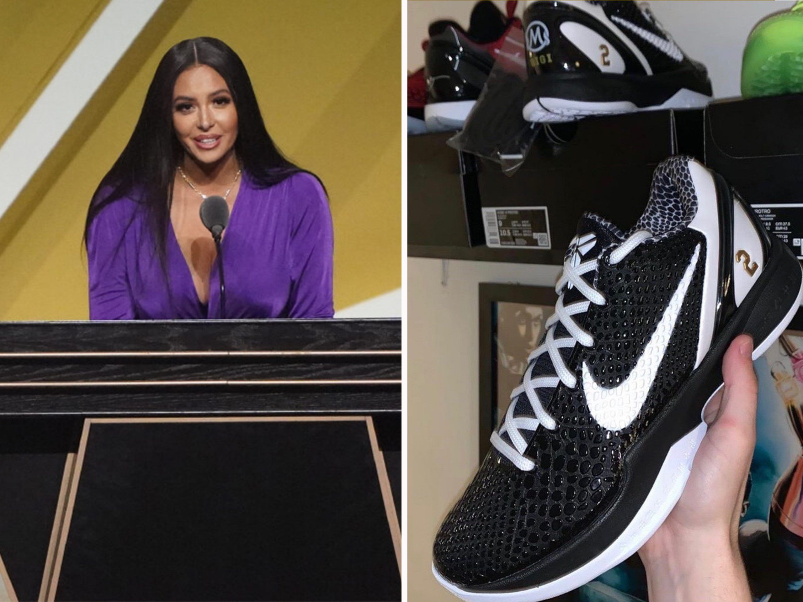 Vanessa Bryant slams Nike over 'unauthorized' shoes honoring late daughter  Gianna