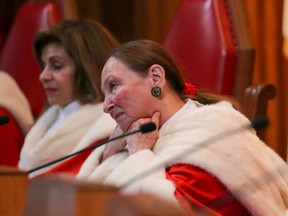 Retiring Canada Supreme Court Justice Rosalie Silberman Abella  in 2019.