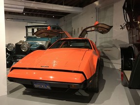 1975 Bricklin at the Canadian Automotive Museum. The cars were built in New Brunswick