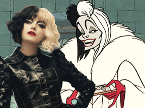 Emma Stone is the cleaned up, politically correct version of the original 1961 Cruella. Disney took away the villain’s raison d’être: kidnapping and skinning puppies in the pursuit of fabulous coats.