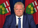 Ontario Premier Doug Ford announces that the province's schools will remain closed until the fall, June 2, 2021.