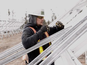 The 1,000 residents of Fort Chip enjoy the benefits of Canada’s largest off-grid solar project. DAVID DODGE/GREENENERGYFUTURES.CA