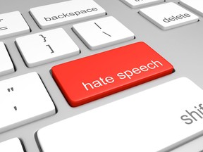 The federal Liberal government's proposed Bill C-36 seeks to combat hate speech and hate crimes.